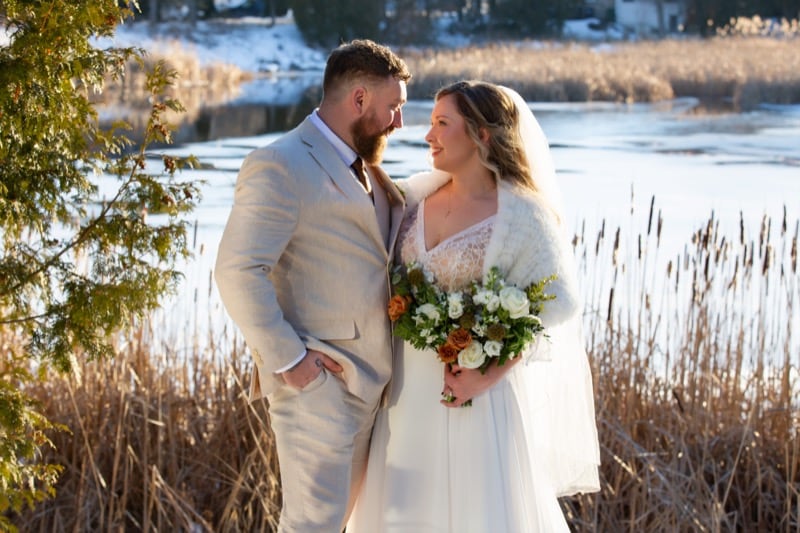 A Magical Winter Wedding at Alton Mill - Caledon Wedding Photographer